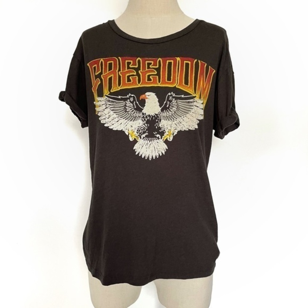 Chaser Freedom Eagle Graphic T-Shirt Size Small